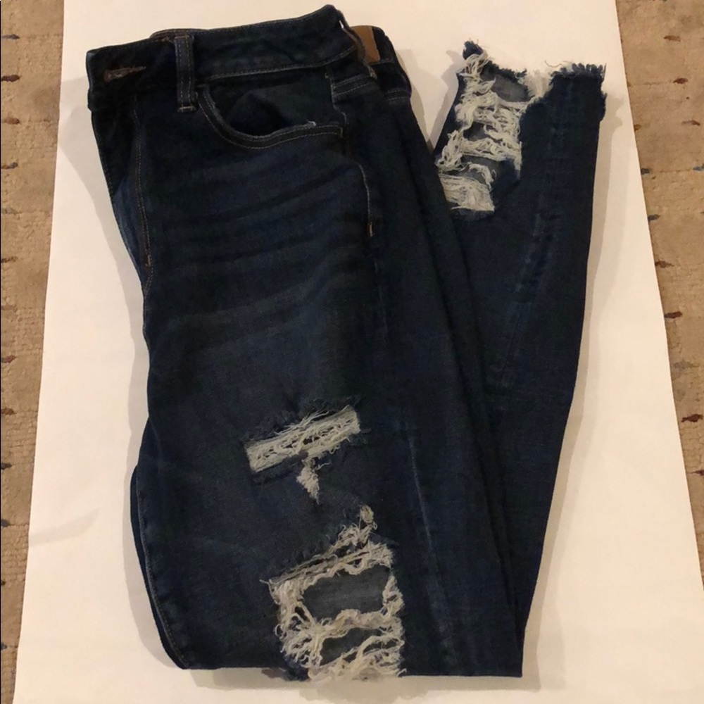 Super high rise destroyed jegging